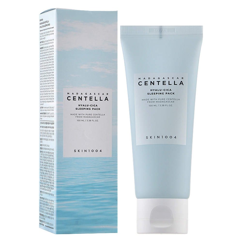 SKIN1004-Madagascar-Centella-Hyalu-Cica-Sleeping-Pack (1) ماسک خواب آبرسان هیالو سیکا سنتلا اسکین 1004