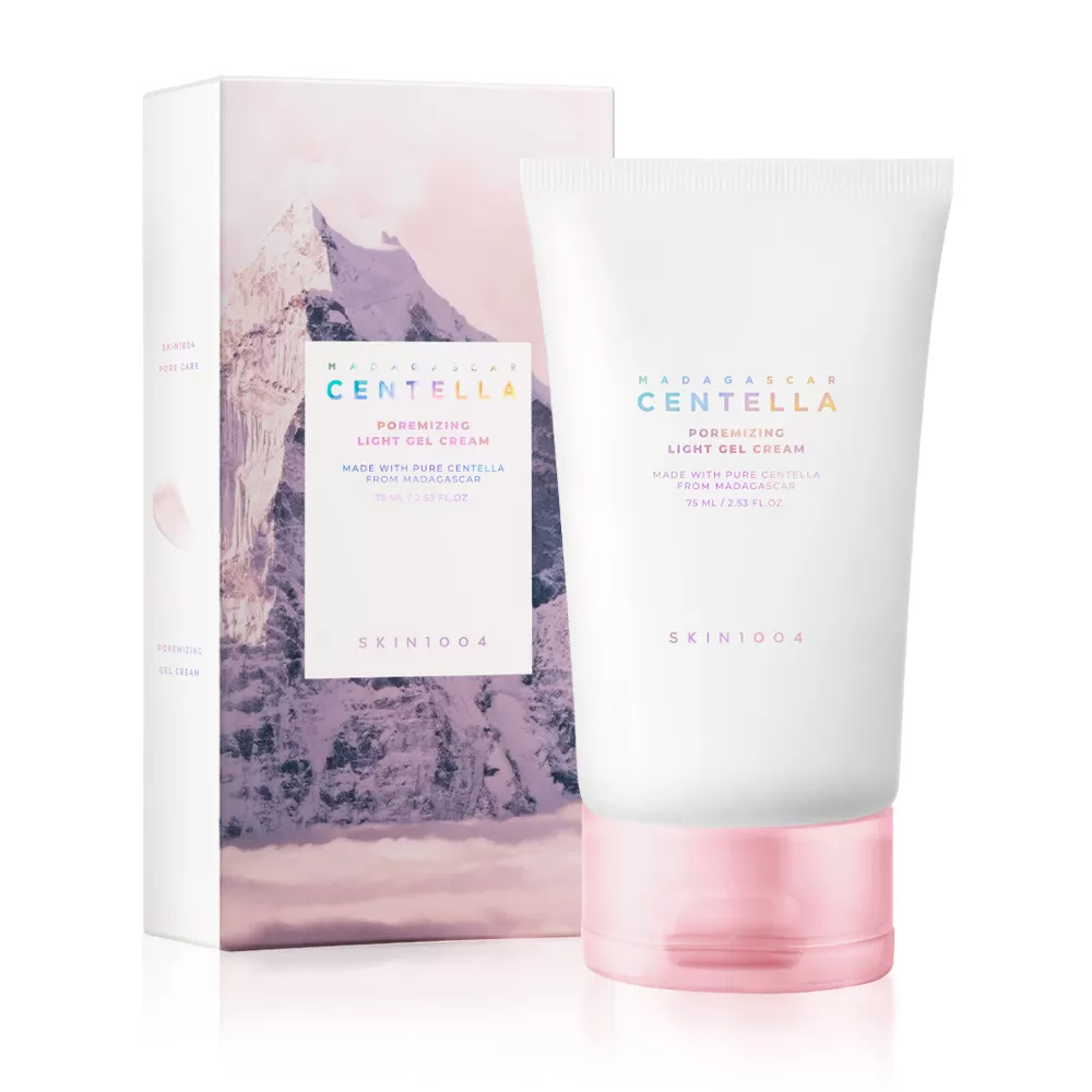 ژل-کرم-لایت-کنترل-منافذ-سنتلا-اسکین-1004-SKIN1004-Centella-Poremizing-Light-Gel-Cream ژل کرم لایت کوچک کننده منافذ سنتلا اسکین 1004