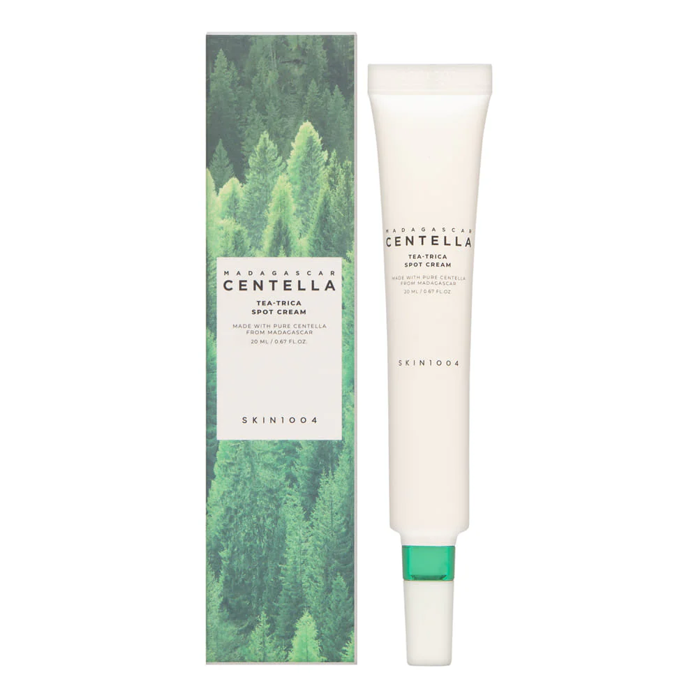 madagascar-centella-tea-trica_cream-masokala-com-3 کرم ضد لک و ضد جوش تی تریکا سنتلا اسکین 1004