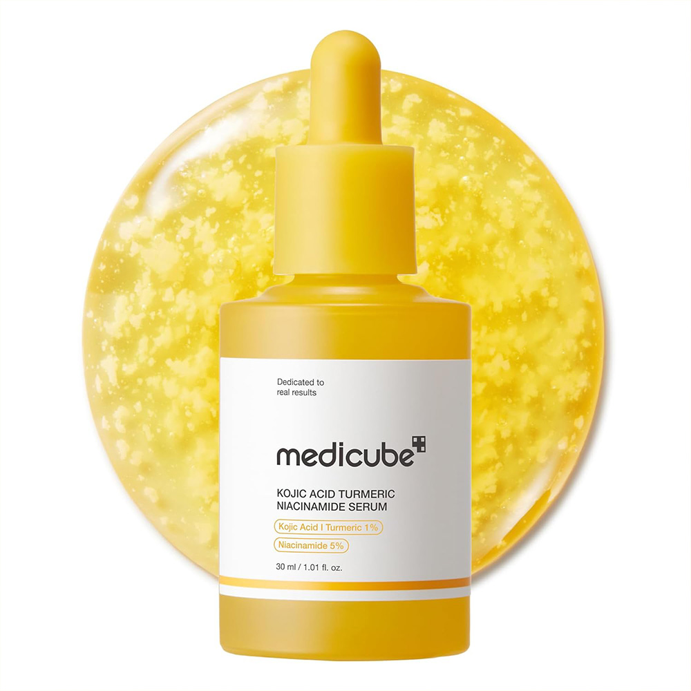 Medicube-Kojic-Acid-Turmeric-Niacinamide-Serum سرم ضد لک و روشن کننده کوجیک اسید و نیاسینامید مدی کیوب