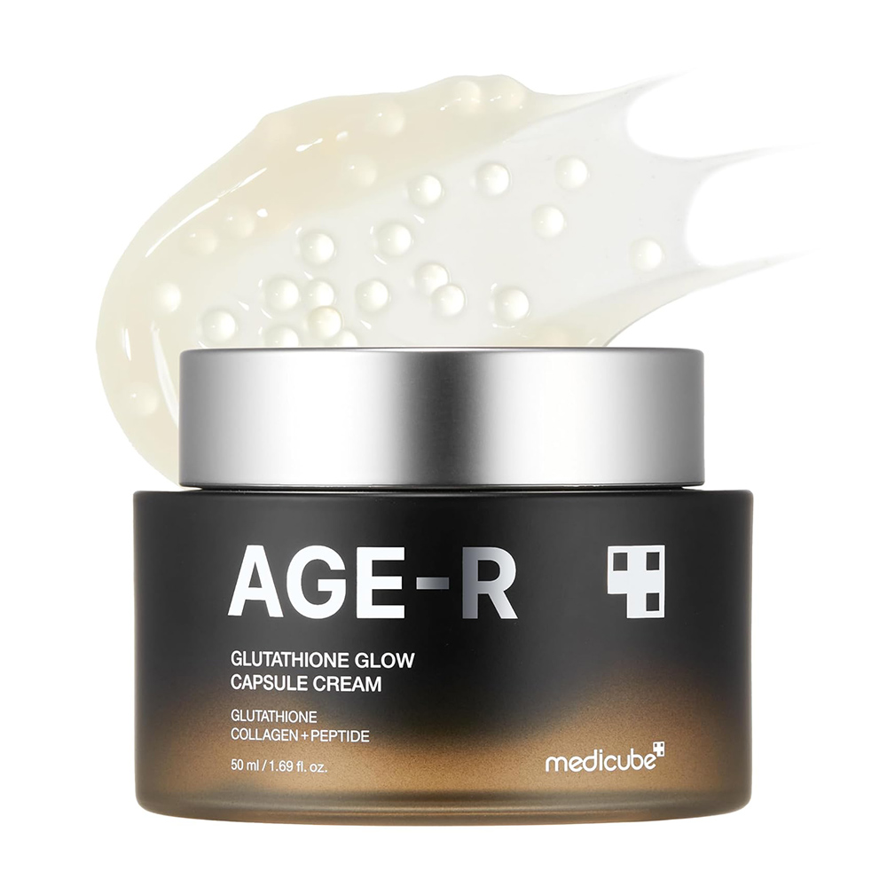 Medicube-AGE-R-Glutathione-Glow-Capsule-Cream کرم کپسولی ضد لک و جوانساز گلوتاتیون مدیکیوب مدل AGE-R